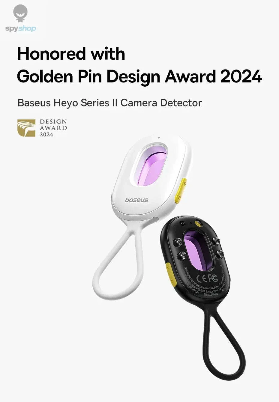 Hidden Camera Detector with Intrusion Alarm and 5m Scan - Image 7