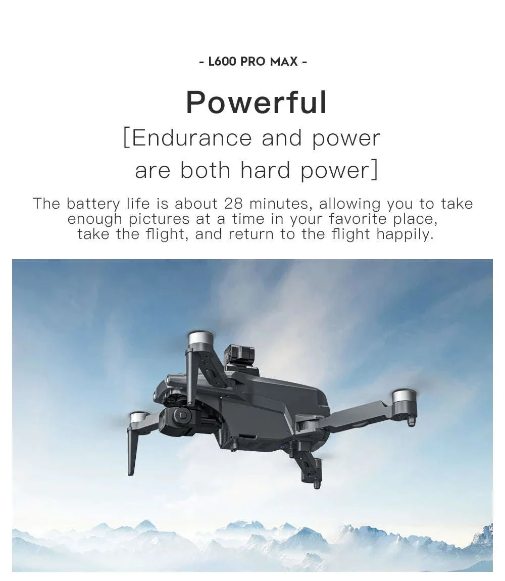 L600 PRO MAX 4K GPS Drone for Stable Aerial Filming - Image 24