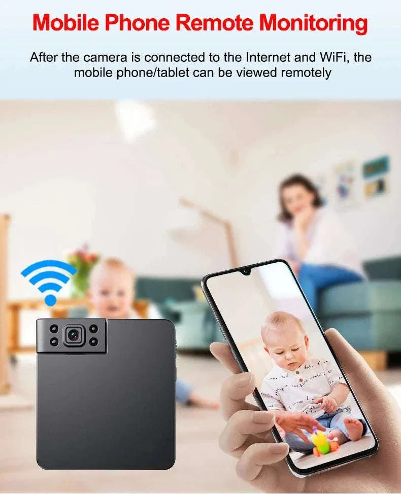 Mini WiFi Security Camera with Night Vision & Motion Detection - Image 12