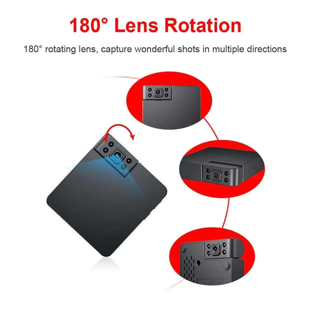 Mini WiFi Security Camera with Night Vision & Motion Detection - Image 3