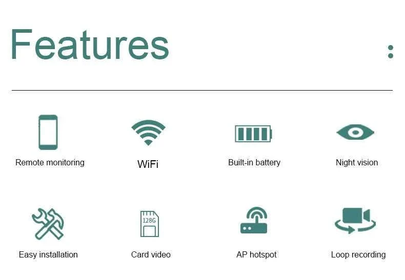 Mini WiFi Security Camera with Night Vision & Motion Detection - Image 8