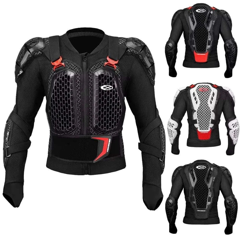 CE Certified Motocross Armor Jacket Set with Chest & Back Protection - Image 23