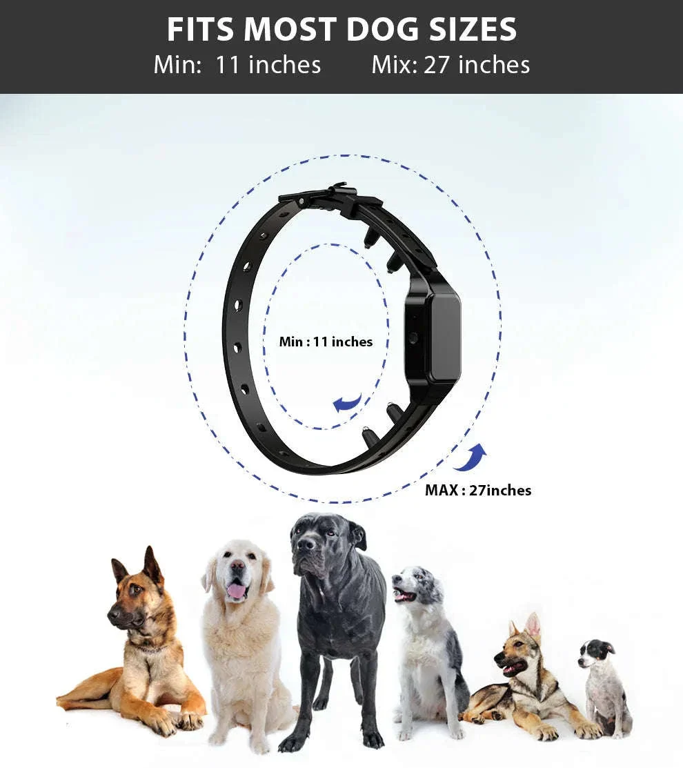 Waterproof Rechargeable Dog Training Collar with 500m Remote Control - Image 7