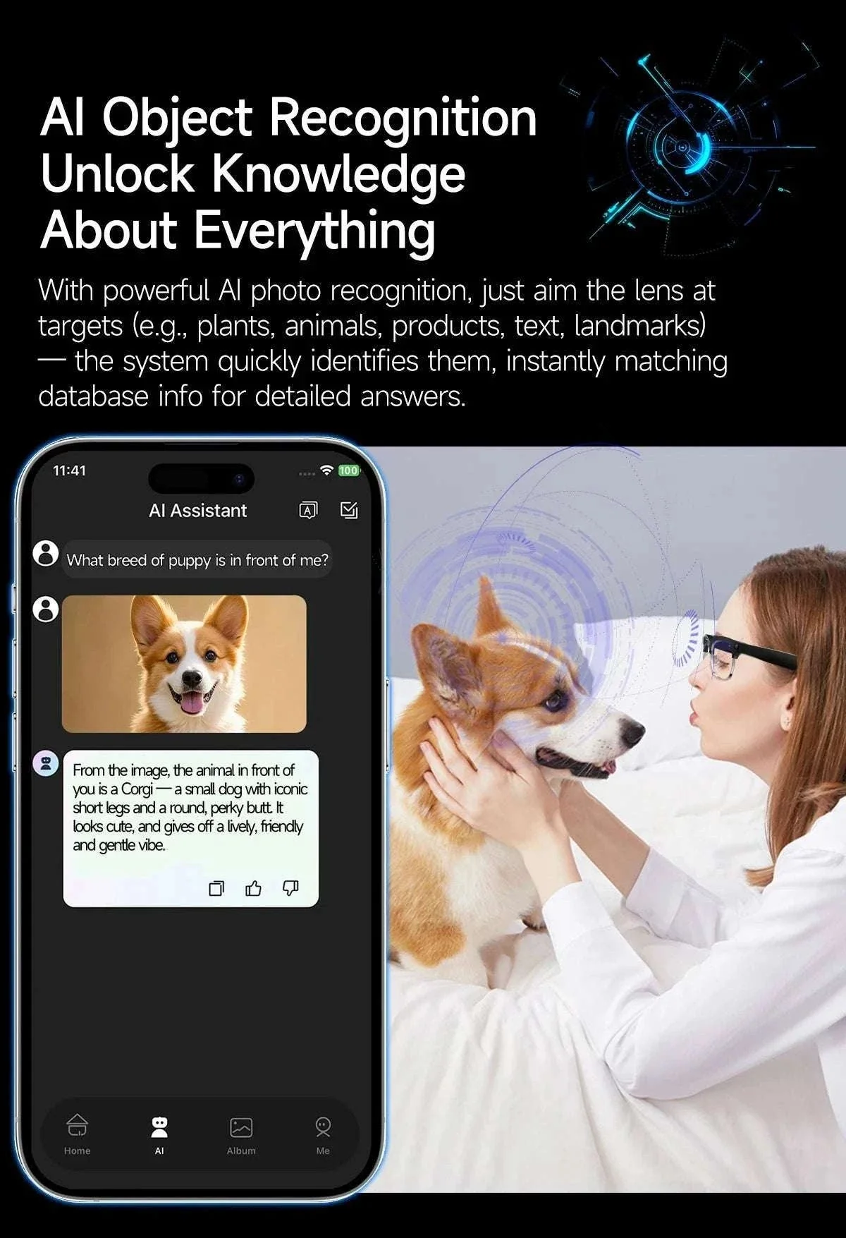 AI Smart Glasses with Camera, Calls, Translation & Audio - Image 16