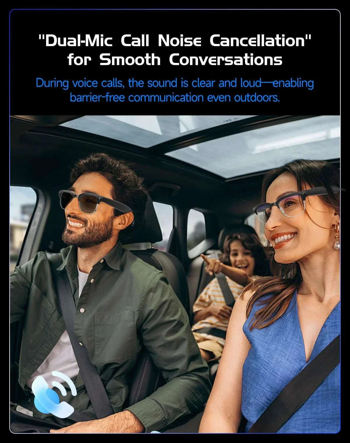 AI Smart Glasses with Camera, Calls, Translation & Audio - Image 23
