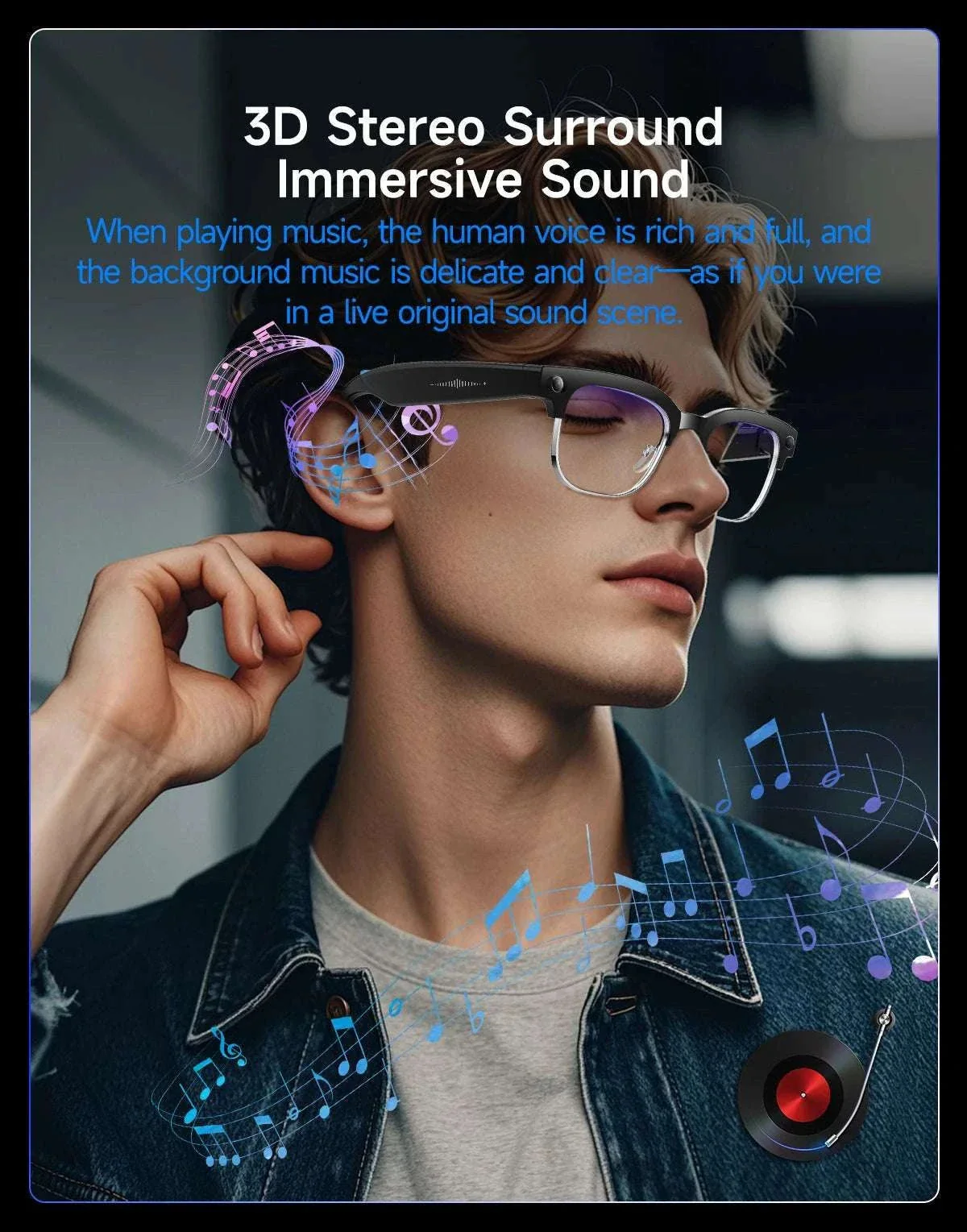 AI Smart Glasses with Camera, Calls, Translation & Audio - Image 24