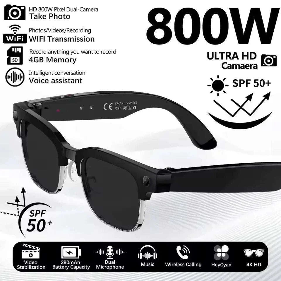AI Smart Glasses with Camera, Calls, Translation & Audio - Image 34
