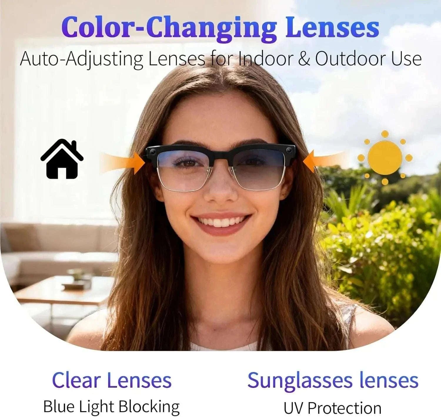 AI Smart Glasses with Camera, Calls, Translation & Audio - Image 5