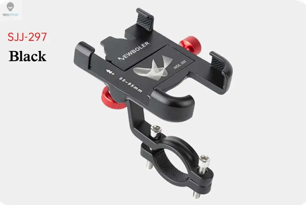 360° Aluminum Bike Phone Holder with Secure Mechanical Lock - Image 15