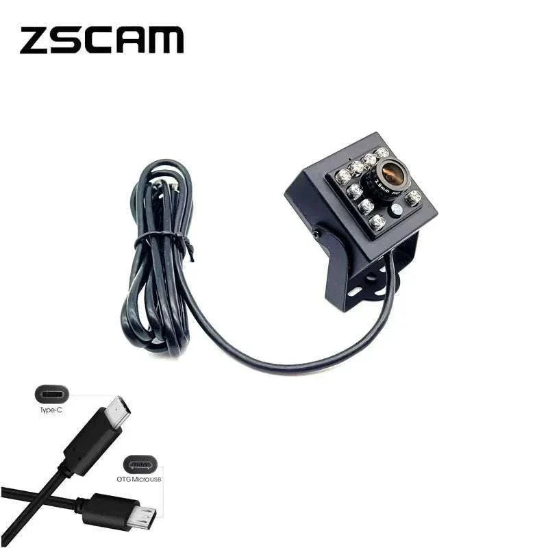 USB Night Vision Camera 1080P OTG UVC Android & Windows Mini CCTV