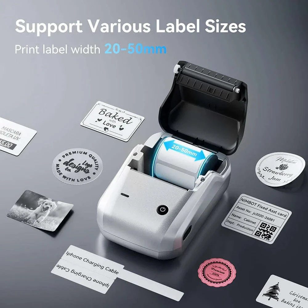 NIIMBOT B1 Portable Thermal Label Printer - Image 2
