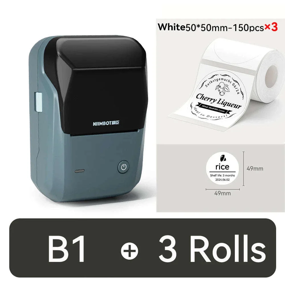 NIIMBOT B1 Portable Thermal Label Printer - Image 45