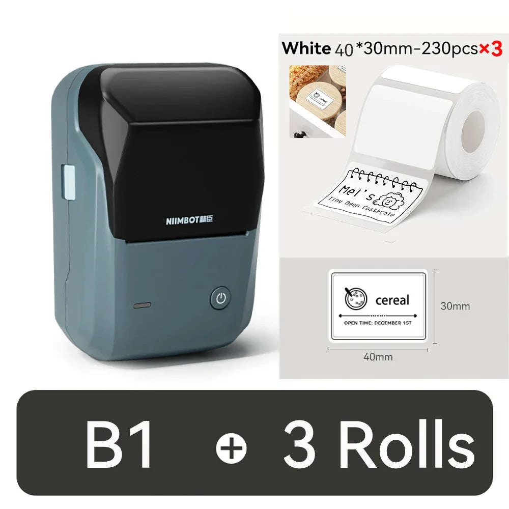 NIIMBOT B1 Portable Thermal Label Printer - Image 47