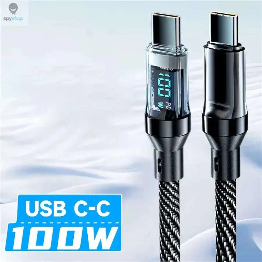 120W USB-C Fast Charging Cable with LED Display - Image 15
