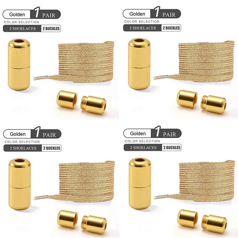 No Tie Shoelaces – Colorful Elastic Laces for Easy Wear - Image 25