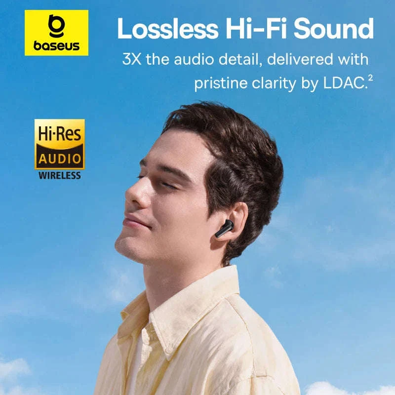 Noise Cancelling Wireless Earbuds with LDAC & 6-Mic Clear Calls - Image 3