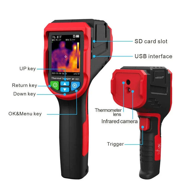 Noyafa NF-521 Handheld Infrared Thermal Imager - Image 5