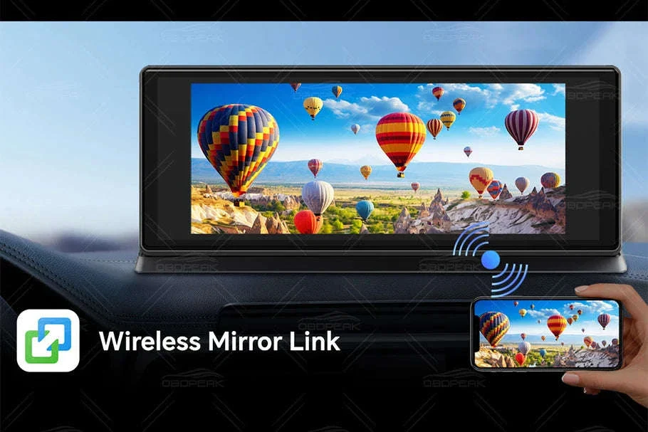 Front 5K Rear 1080P Dash Cam with 11.3-Inch Touch Screen and Night Vision - Image 23