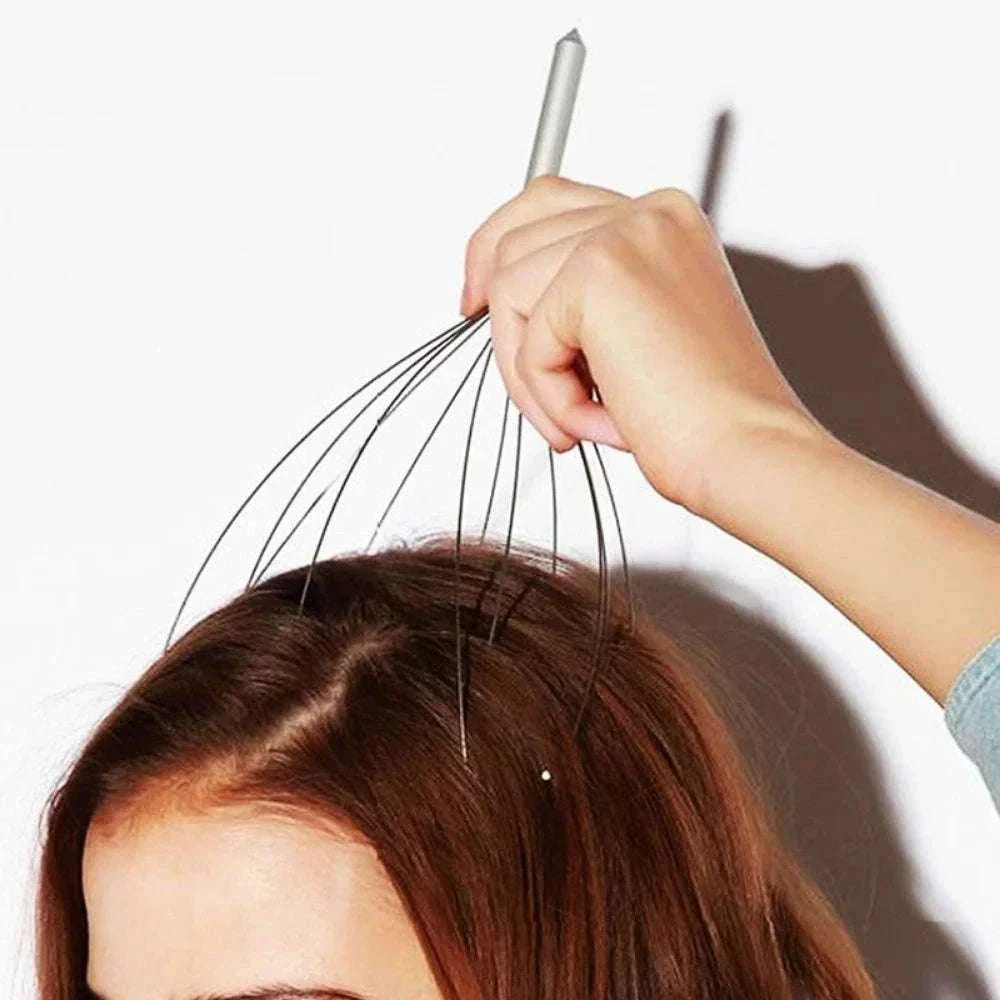 Octopus Head Massager for Relaxing Scalp Relief - Image 14