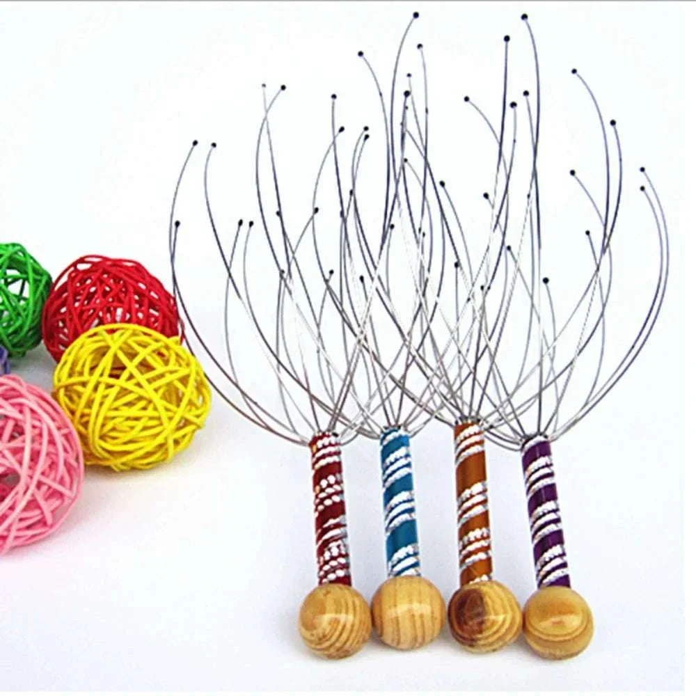 Octopus Head Massager for Relaxing Scalp Relief - Image 15