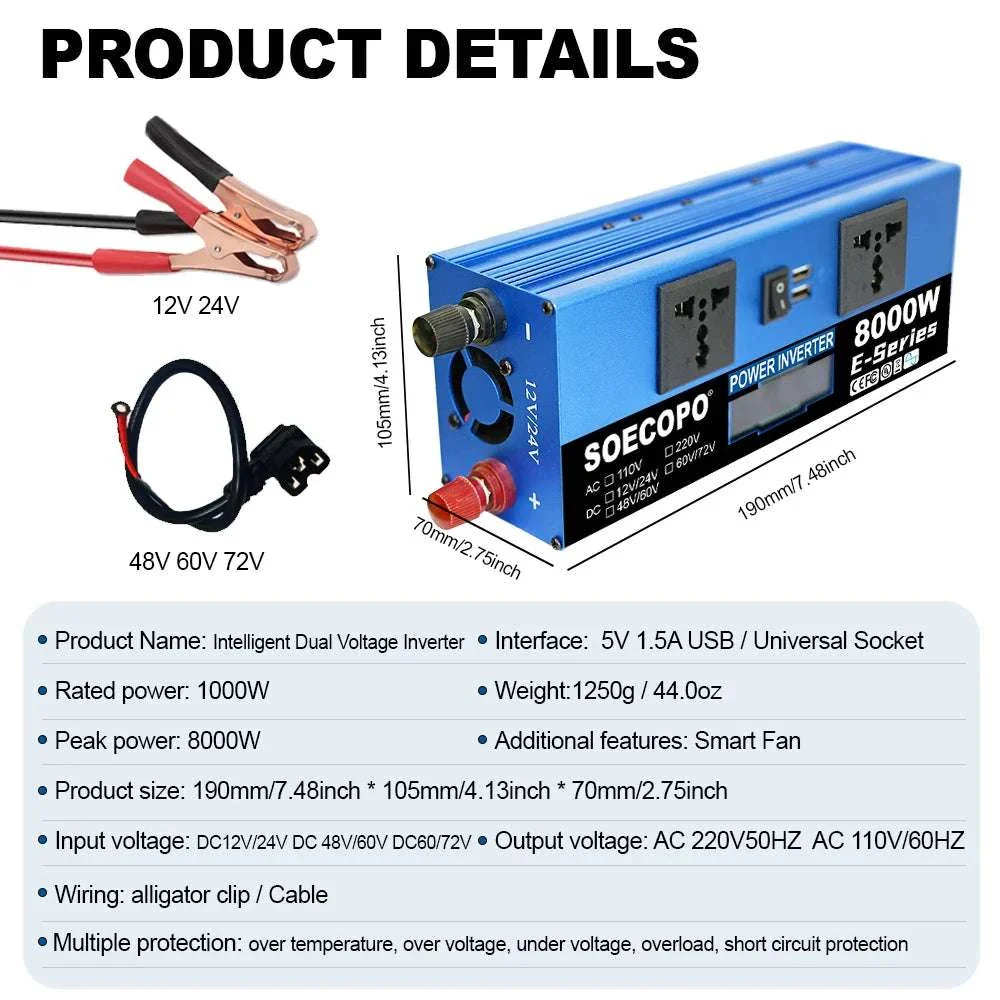 Off-Grid Solar Power Kit with 500W Panel, 100A Controller & Inverter - Image 10