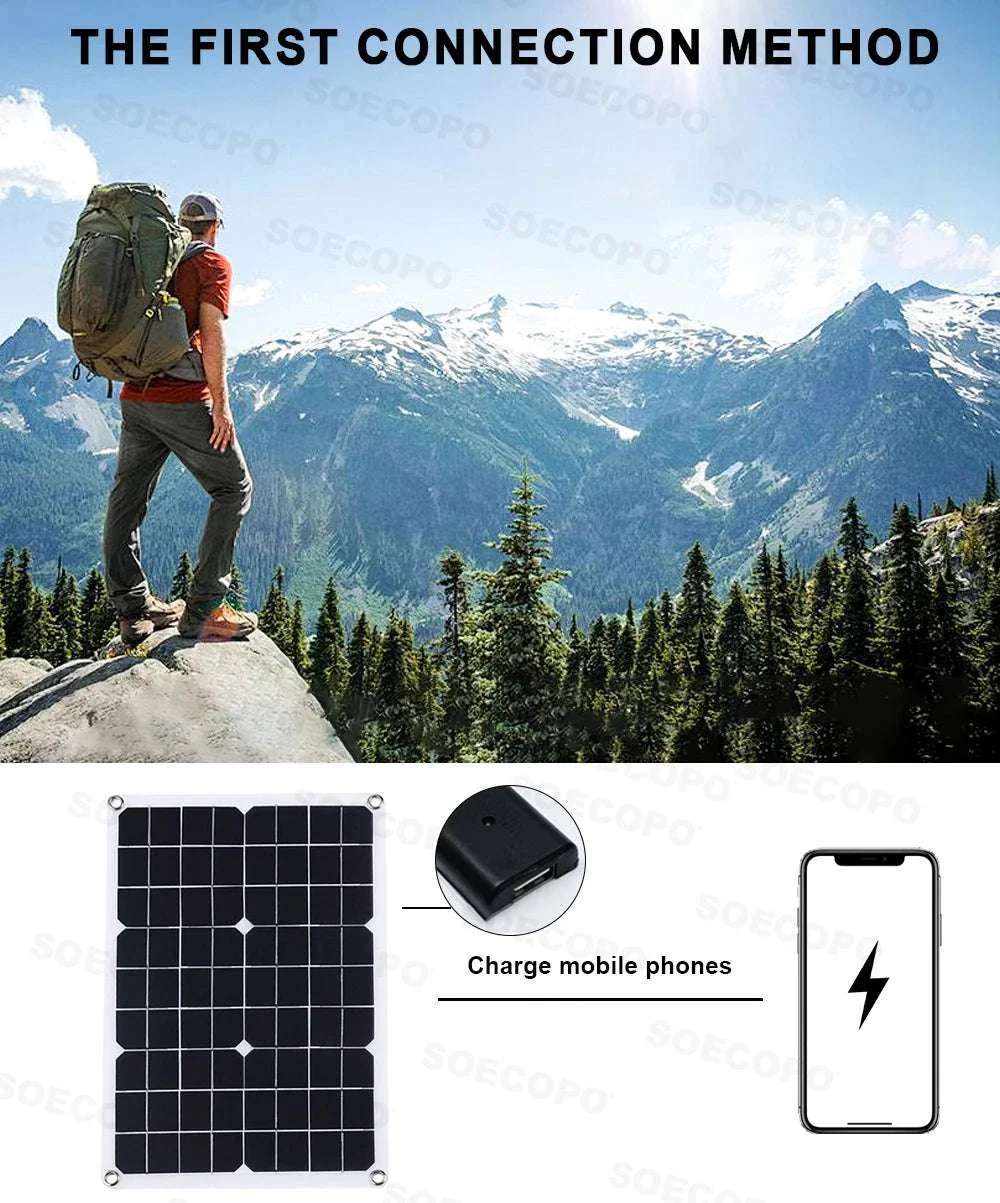 Off-Grid Solar Power Kit with 500W Panel, 100A Controller & Inverter - Image 14