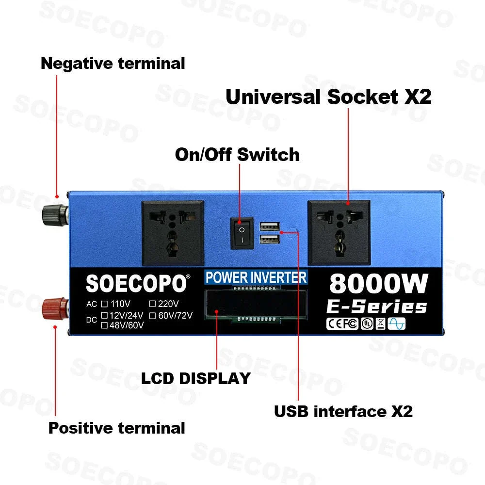 Off-Grid Solar Power Kit with 500W Panel, 100A Controller & Inverter - Image 8