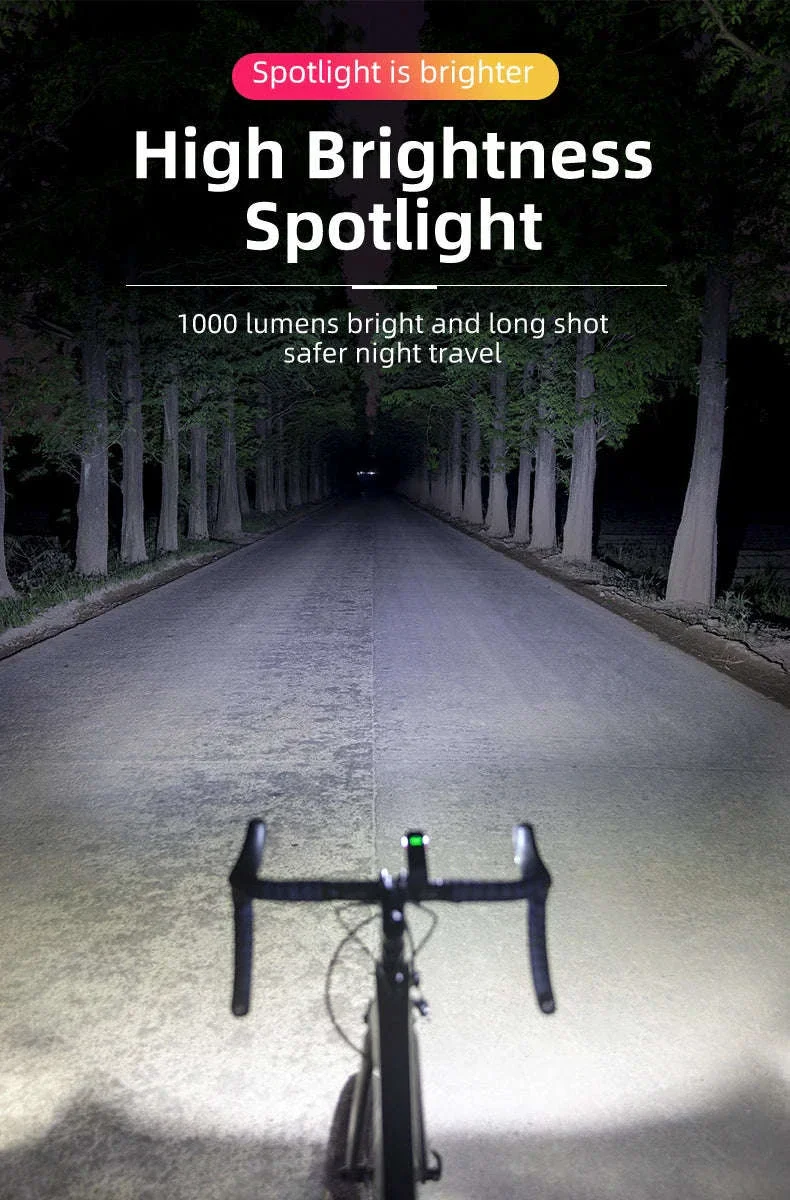 1000 Lumen Bike Headlight with Power Bank - Image 10