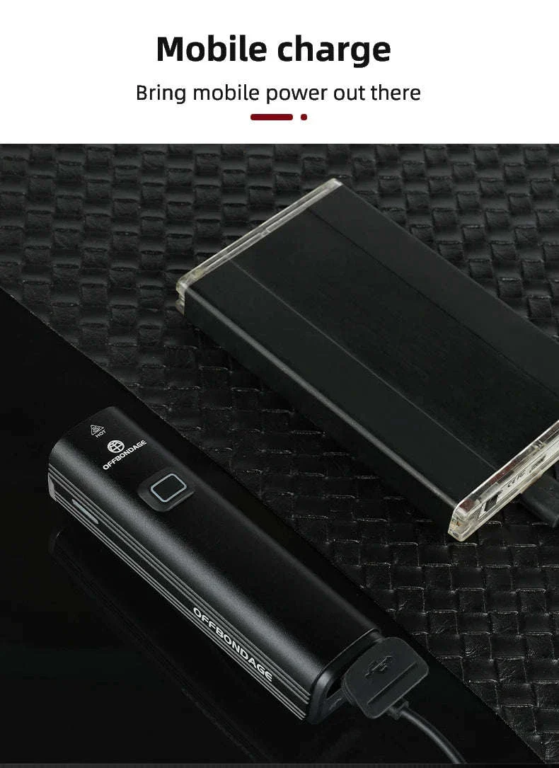1000 Lumen Bike Headlight with Power Bank - Image 11