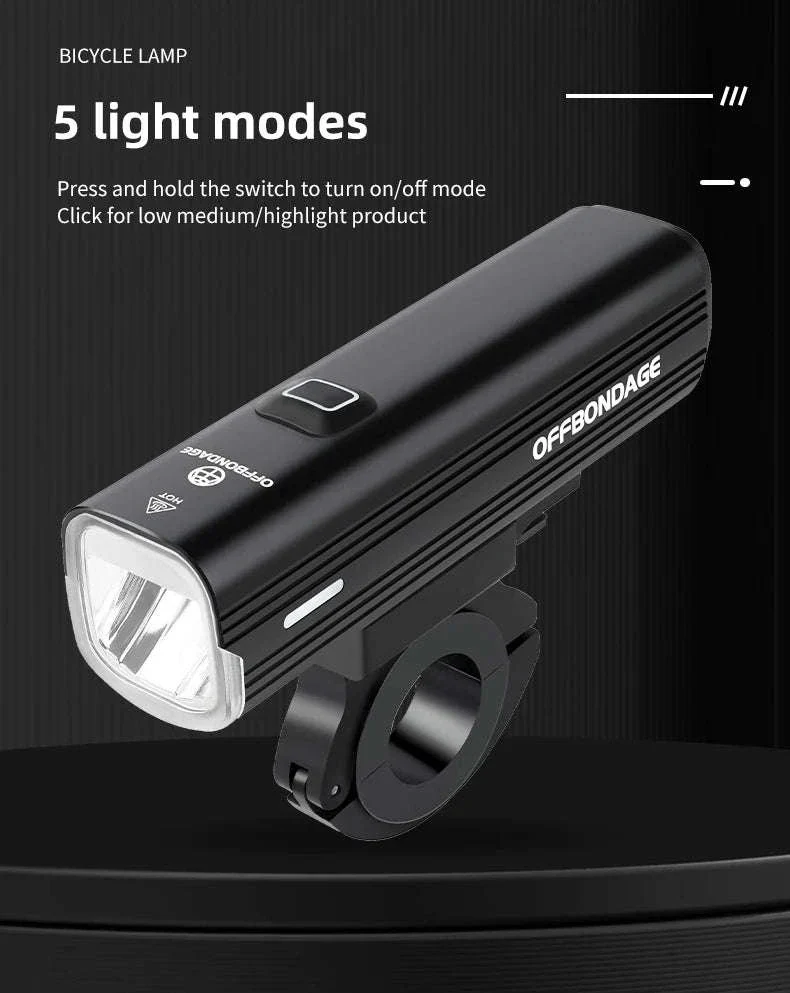 1000 Lumen Bike Headlight with Power Bank - Image 13