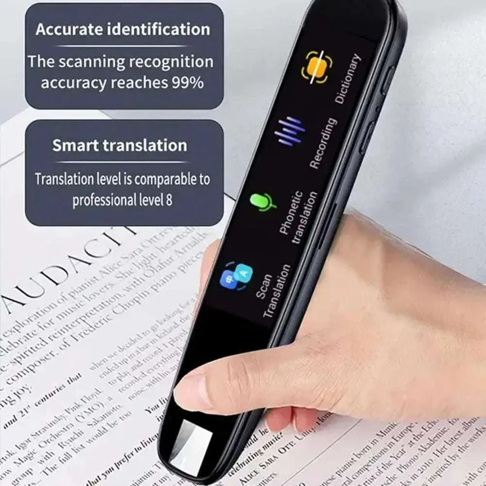 Offline Translation Pen with 123-Language Scanning Support