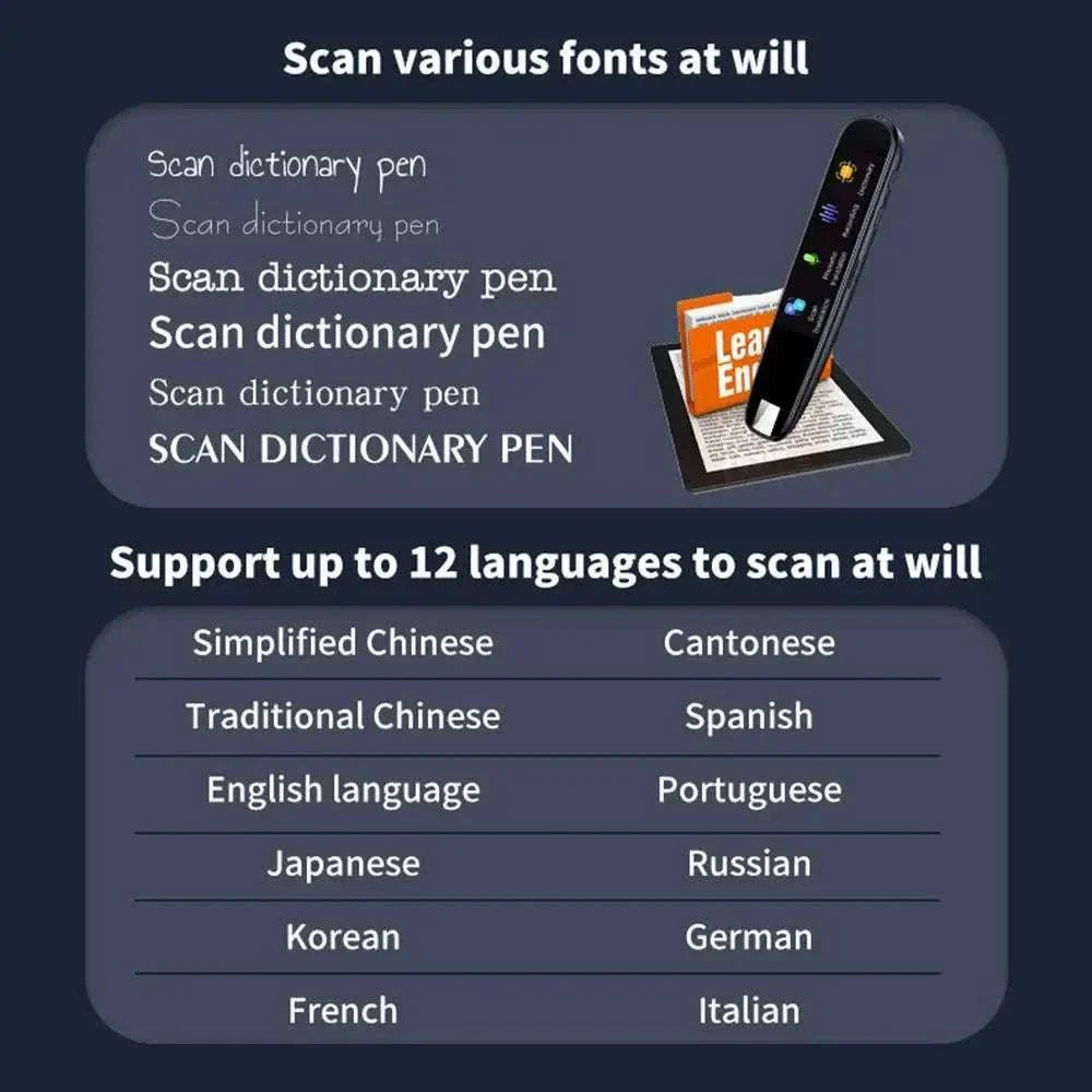 Offline Translation Pen with 123-Language Scanning Support - Image 16
