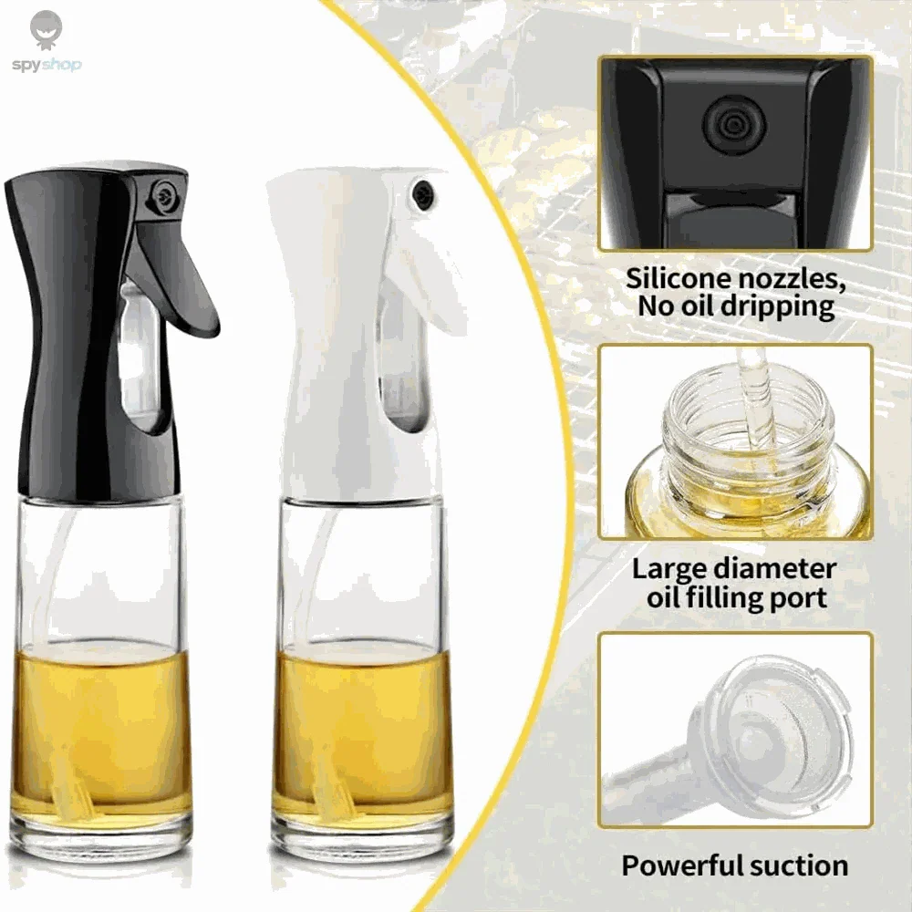 Oil Spray Bottle for Cooking with Precise Mist Control - Image 2
