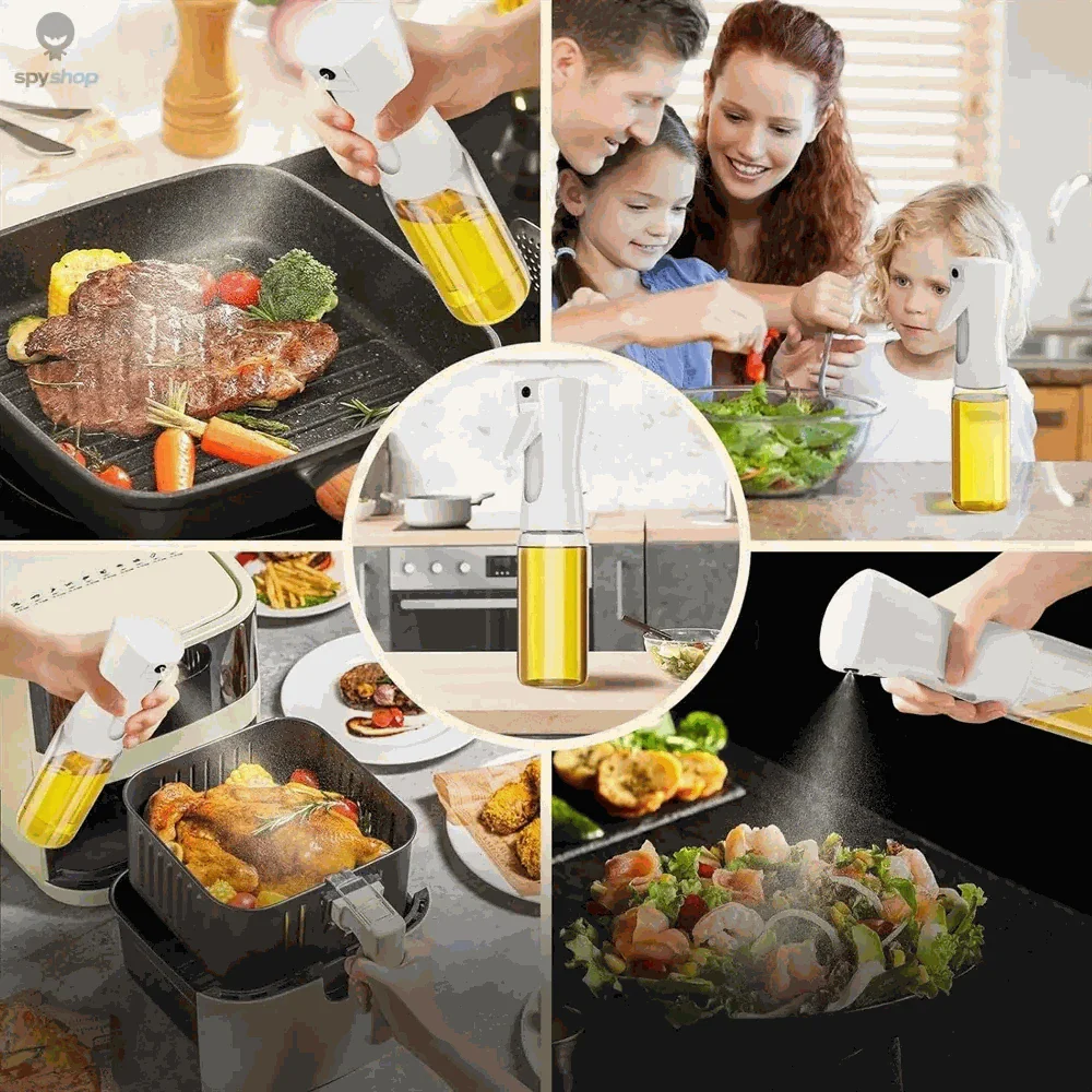 Oil Spray Bottle for Cooking with Precise Mist Control - Image 6