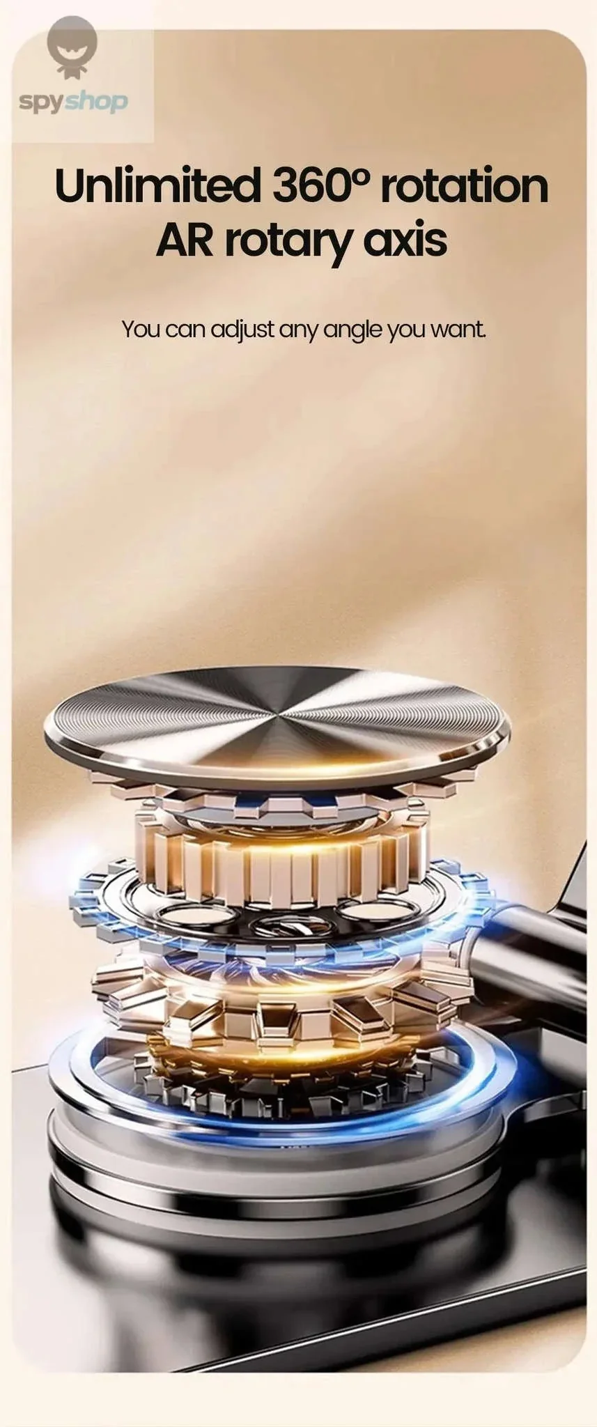 360° Rotating Phone Stand for Phones and Tablets - Image 12