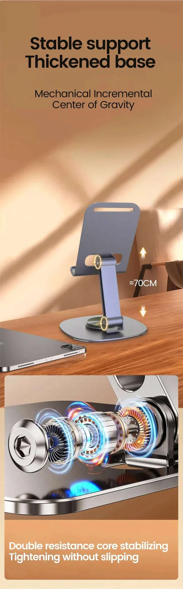 360° Rotating Phone Stand for Phones and Tablets - Image 13