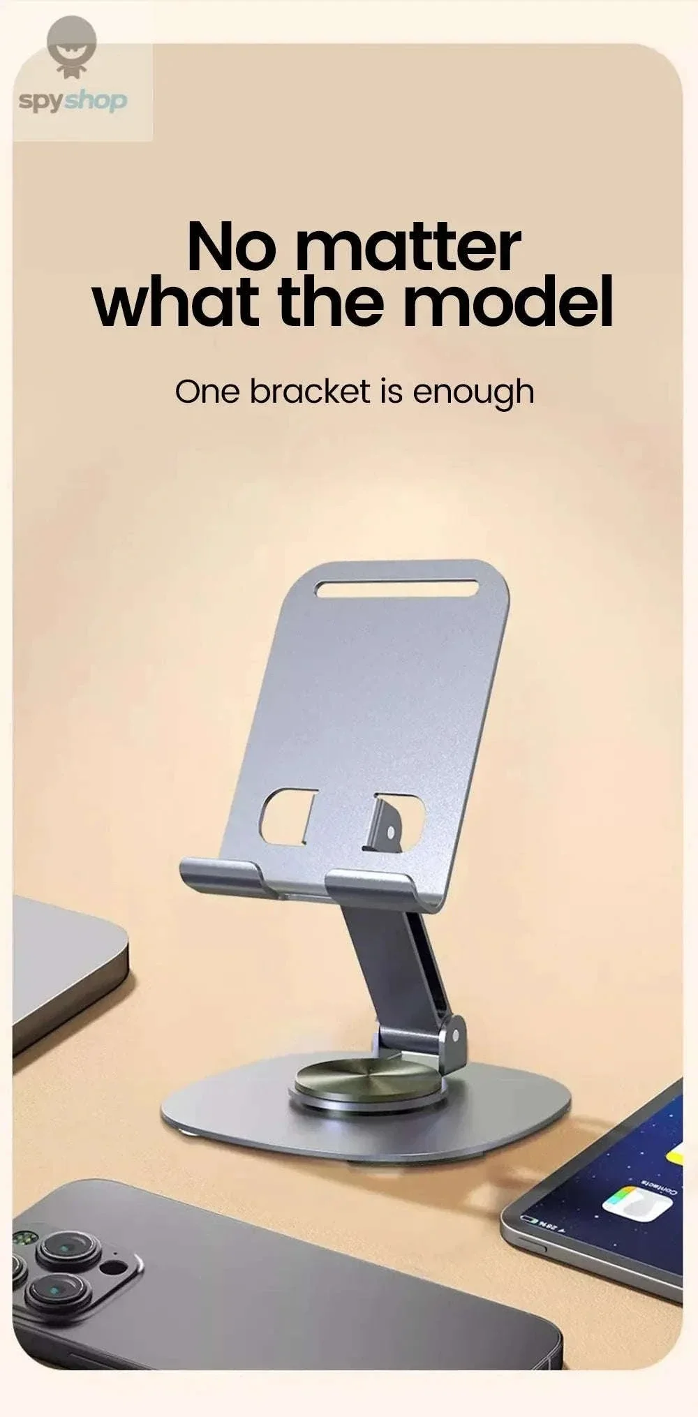 360° Rotating Phone Stand for Phones and Tablets - Image 18