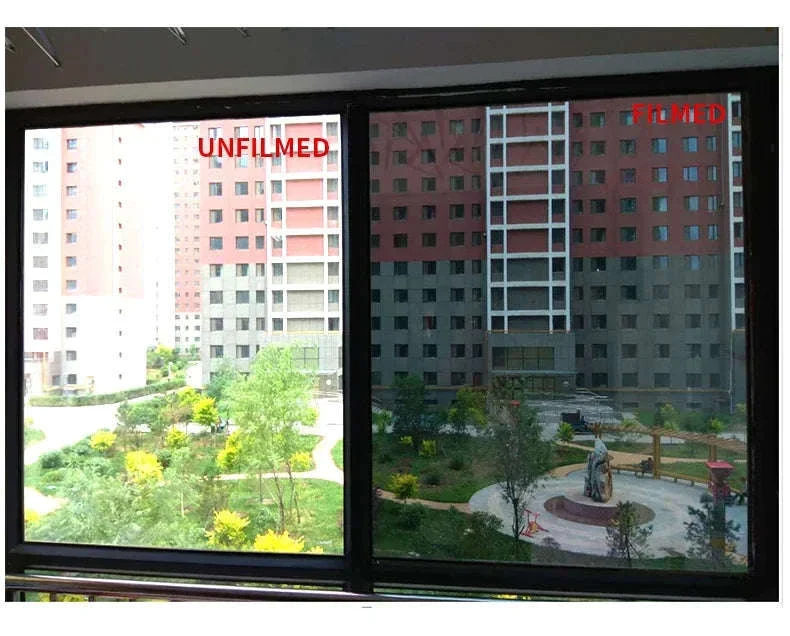 One Way Mirror Window Film for Privacy and Heat Control - Image 13