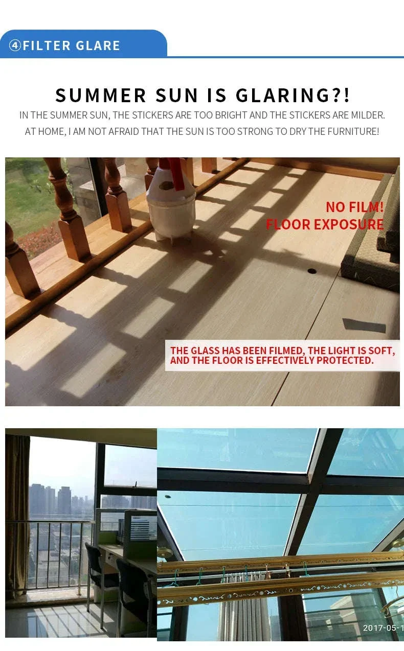 One Way Mirror Window Film for Privacy and Heat Control - Image 14