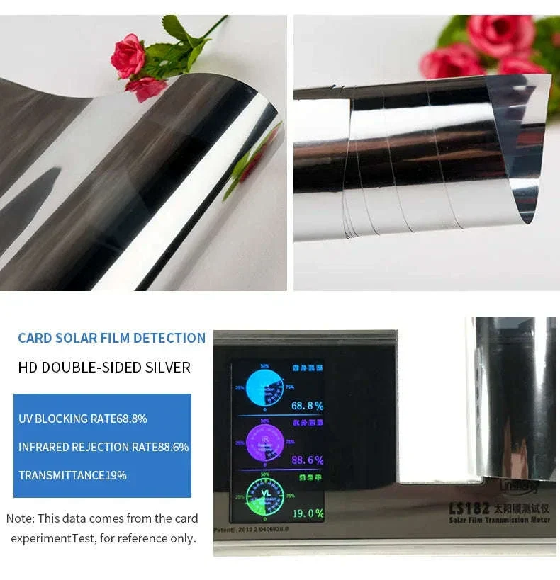 One Way Mirror Window Film for Privacy and Heat Control - Image 16