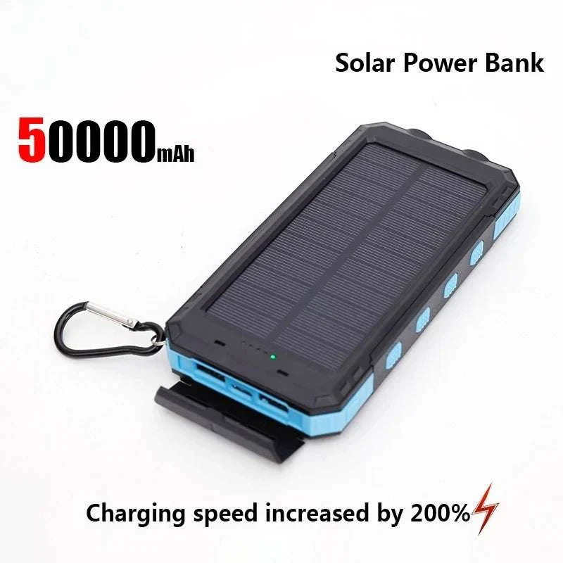 Solar Power Bank with Fast Charging and Emergency LED Light - Image 20