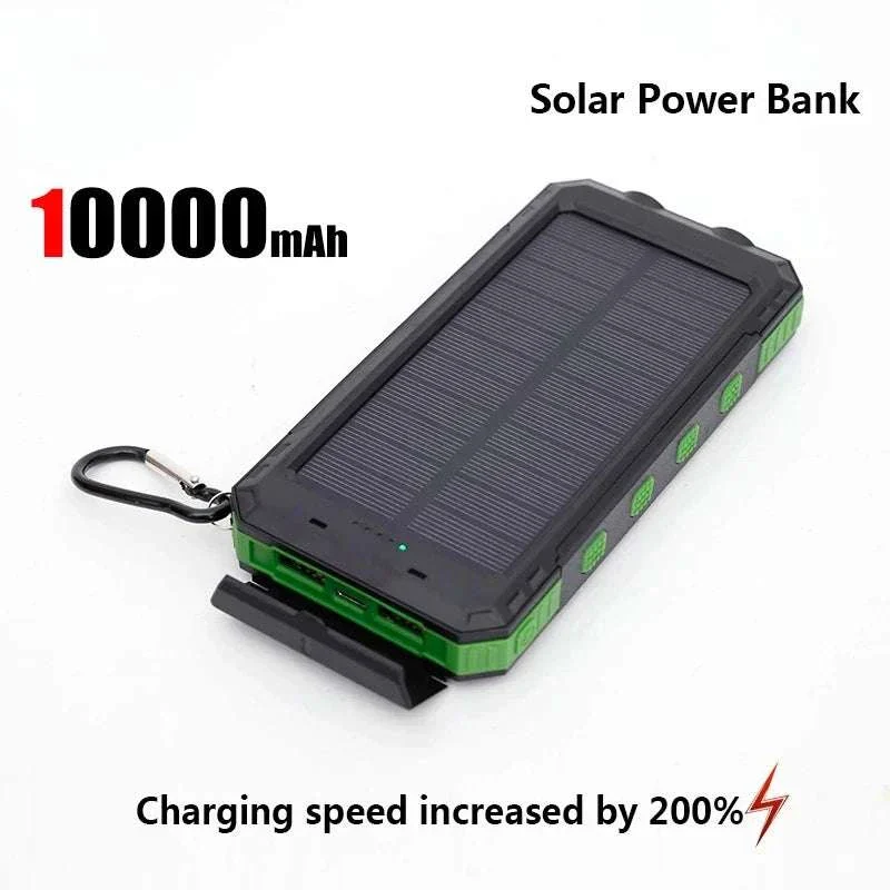 Solar Power Bank with Fast Charging and Emergency LED Light - Image 31