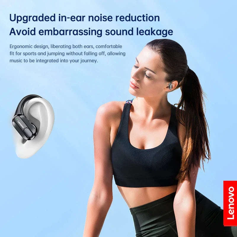 Lenovo XT80 Sports Wireless Earphones with Case Display - Image 4
