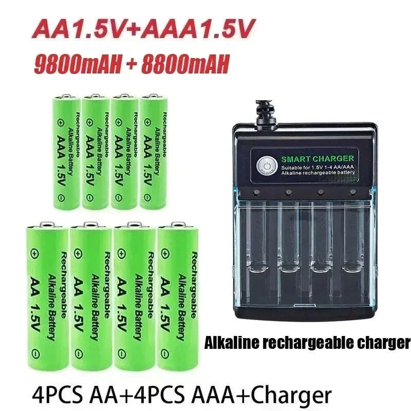 High-Capacity AA & AAA Rechargeable Battery Pack - Image 15