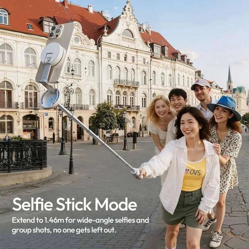 MagSafe Phone Tripod with Bluetooth Remote 1500mm Selfie Stick - Image 6
