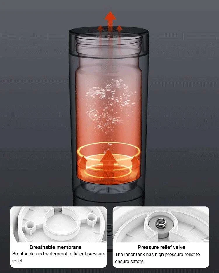 Portable Electric Kettle 350ml with Temperature Control & Thermos - Image 15