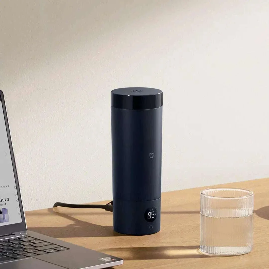 Portable Electric Kettle 350ml with Temperature Control & Thermos - Image 6