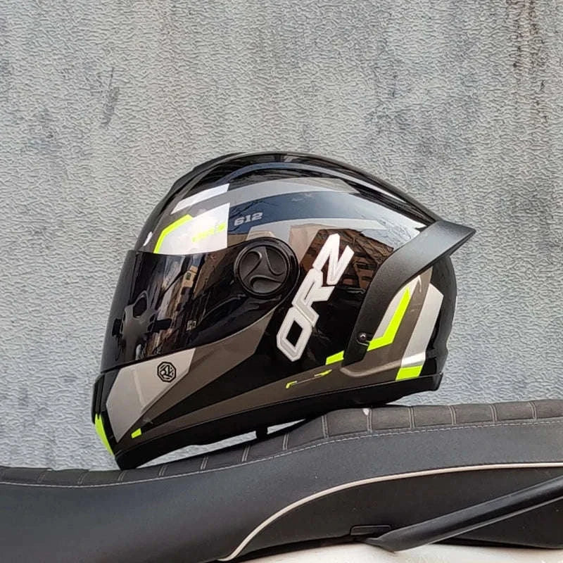 ORZ Full Face Motorcycle Helmet DOT Approved, Unisex ABS+PC - Image 25