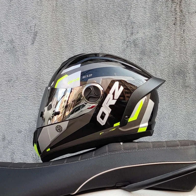 ORZ Full Face Motorcycle Helmet DOT Approved, Unisex ABS+PC - Image 29