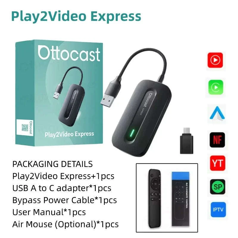 Wireless In-Car Phone Adapter with Pre-Installed Video Apps - Image 19